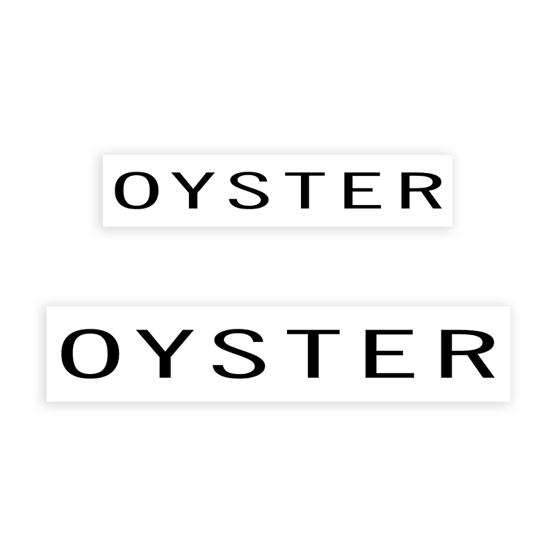 This OYSTER stamp is easy to use w/ your choice of 2 sizes & 2 mount options, wood stamp or self-inking. Great for grocery stores, butchers & more!