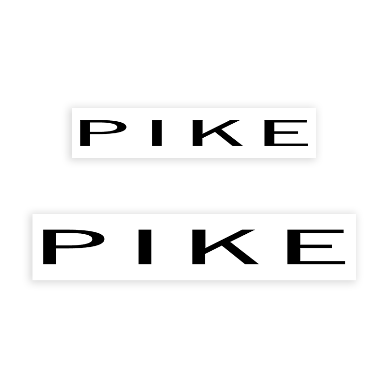 This PIKE stamp is easy to use w/ your choice of 2 sizes & 2 mount options, wood stamp or self-inking. Great for grocery stores, butchers & more!