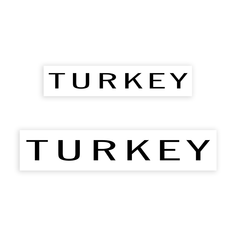 This TURKEY stamp is easy to use w/ your choice of 2 sizes & 2 mount options, wood stamp or self-inking. Great for grocery stores, butchers & more!