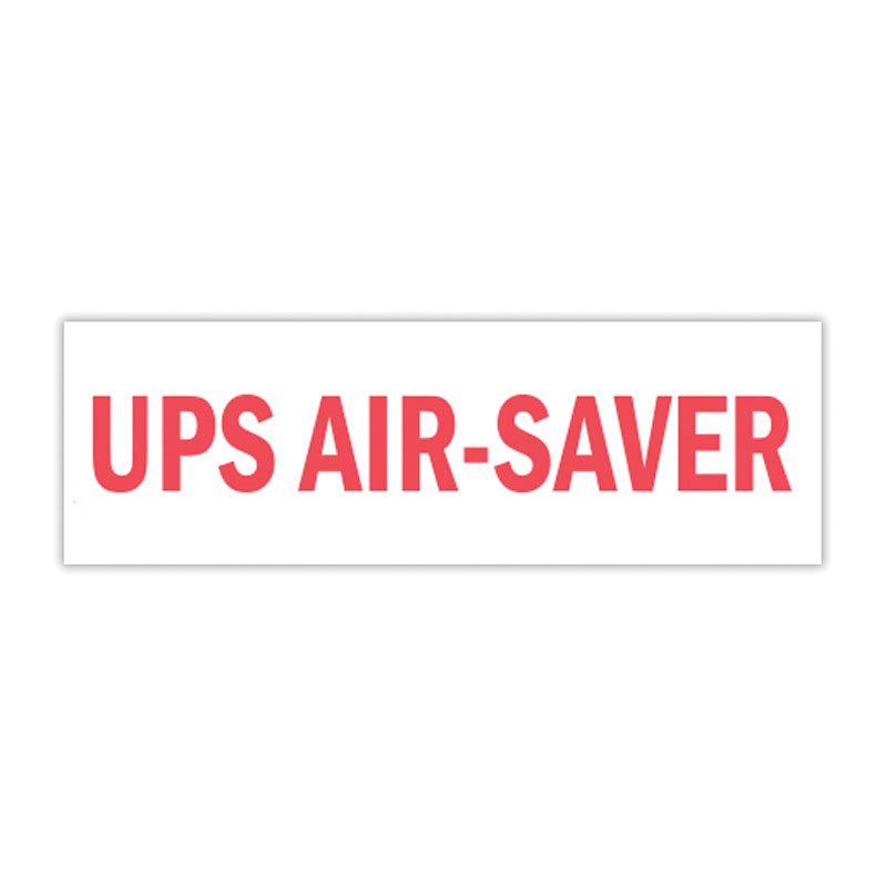 This self-inking UPS AIR-SAVER stock stamp now comes in 4 sizes and 11 ink colors. Choose from our premium inks for extra vibrancy. Orders over $100 ship free!