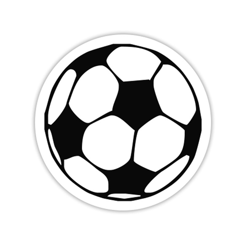 Soccer ball self-inking rubber stamp available in your choice of 4 sizes and 11 ink colors. Clear impressions; re-ink w/ Ideal ink. Orders over $100 ship free.