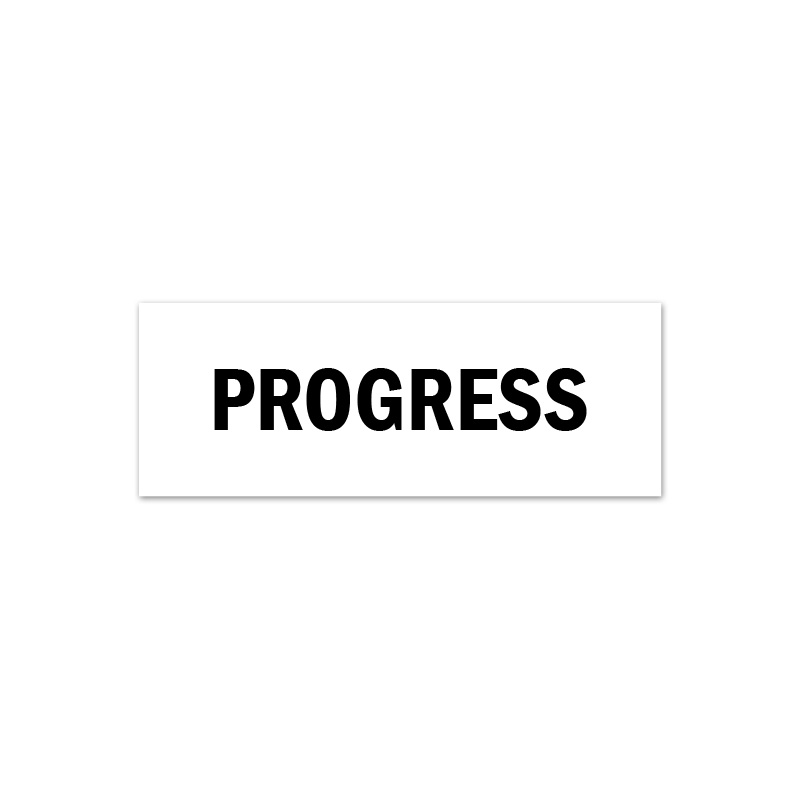 Our high quality Progress stamp is available in your choice of 3 mount options & ink color. Ideal for use on construction plans and documents. Fast Shipping!