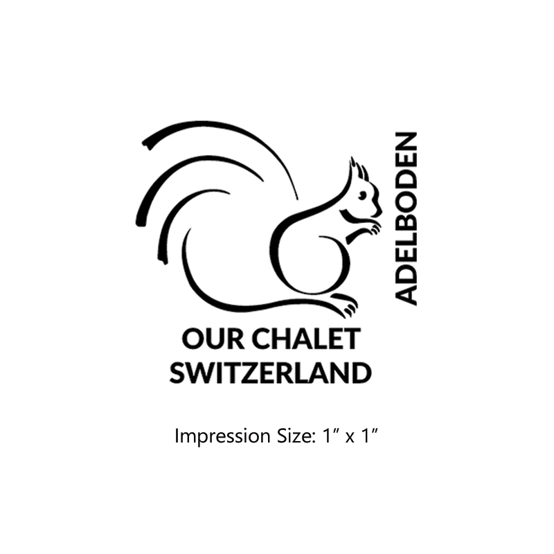 The 1" x 1" Our Chalet Squirrel stamp is approved by the WAGGGS Marketing Department & World Centre Managers. Ink pad sold separately! Free shipping over $75!