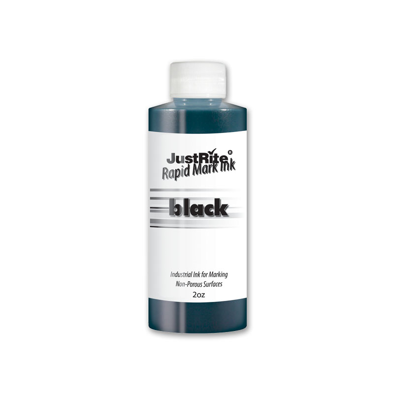 This rapid ink offered by JustRite is perfect for non-porous surfaces & will dry in 45 secs. Easy to re-ink & comes in 3 color options. Free shipping over $75!