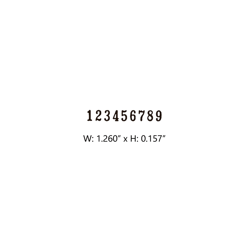 This 9-wheel LION automatic number has Roman style, 11/64" (12 pt.) font & 7 movement settings. Includes dry pad, ink & stylus. Fast & free shipping over $75!