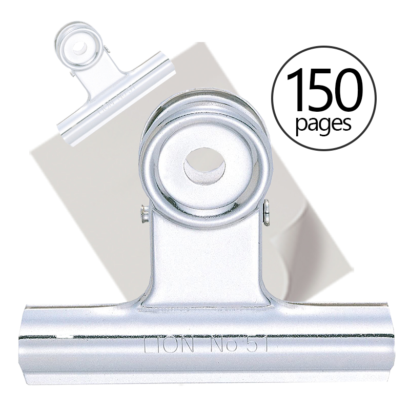 This 65mm (2.6") Large Grip Clip holds 150 pages and makes for a great organizational tool for your home or office workspace. Orders over $75 ship free!