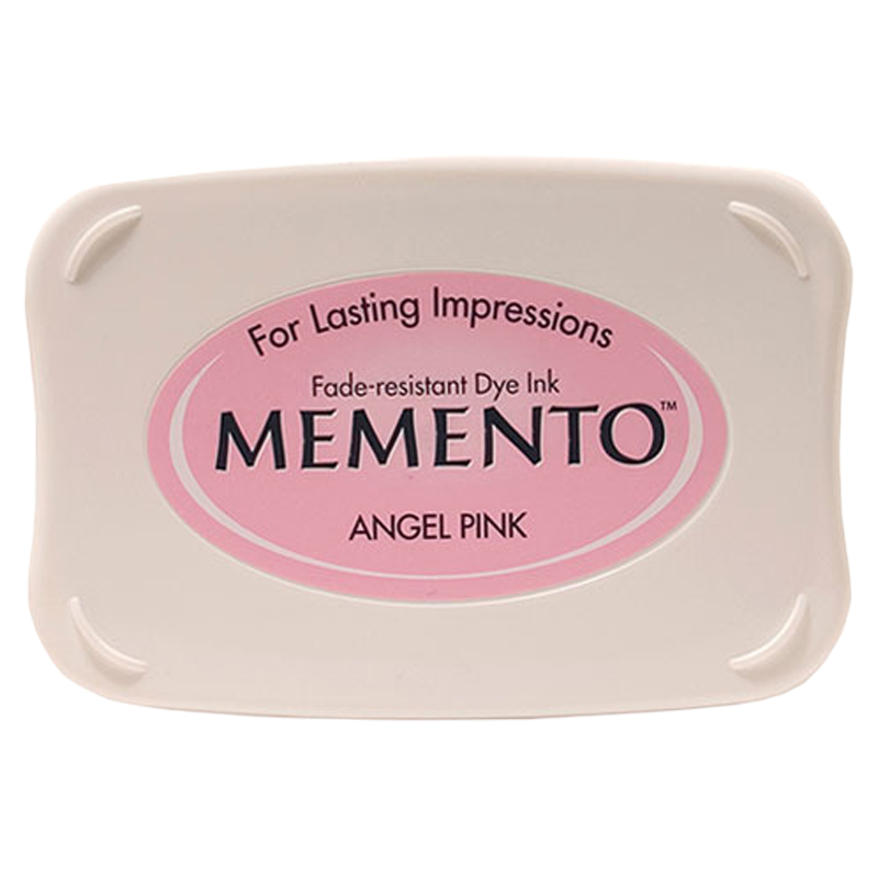 This 3-3/4" x 2-5/8" stamp ink pad comes in angel pink and is excellent for use paper crafts. Acid free and fade-resistant. Orders over $100 ship free!