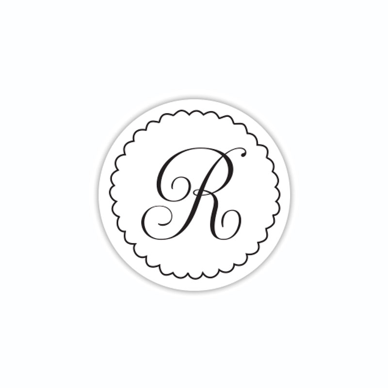 See your initial in an elegant script font in this monogram stamp and choose one of 5 mount options! Shop now and get free shipping over $100!