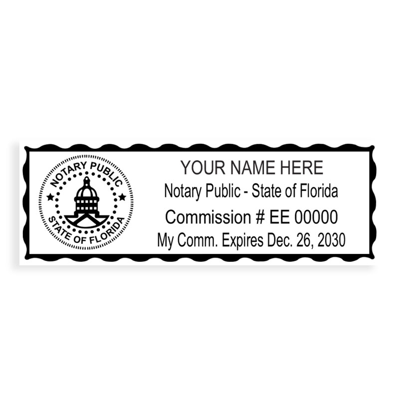 The Florida notary stamp is available in 5 mount options, fully customizable and ships fast! Meets all state requirements. Free shipping on orders over $75!