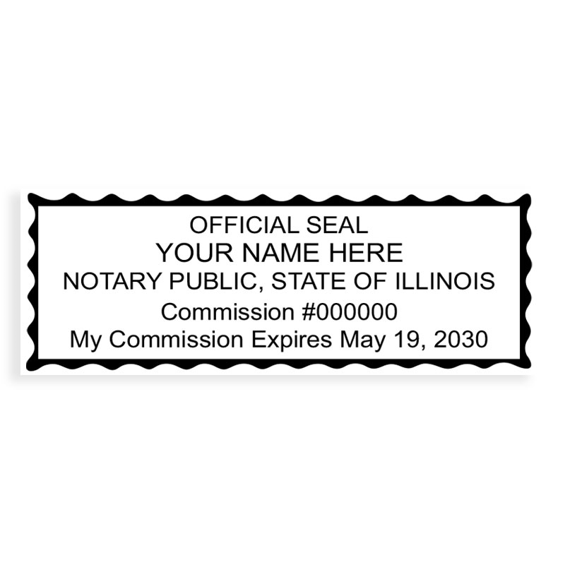 Top quality Illinois notary stamp ships in 1-2 days. Meets all state specifications and requirements & comes in 5 mount options. Free shipping on orders over $75!