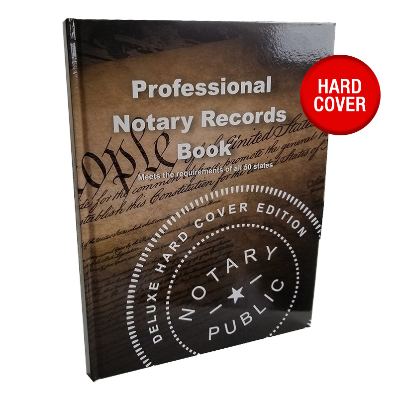 This hardcover Notary Record Book holds 492 entries and adheres to all 50 states regulations. Fast and free shipping on orders $75 and over!