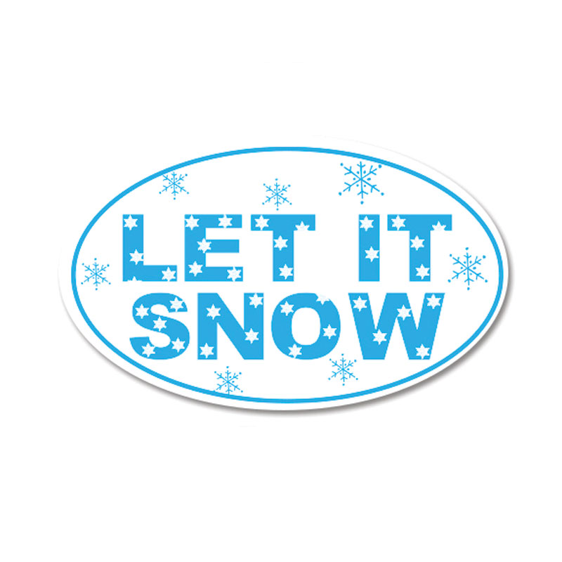 Create great holiday greeting cards and crafts with this lovely Let It Snow holiday stamp. Available in 11 vibrant ink colors. Orders over $100 ship free!