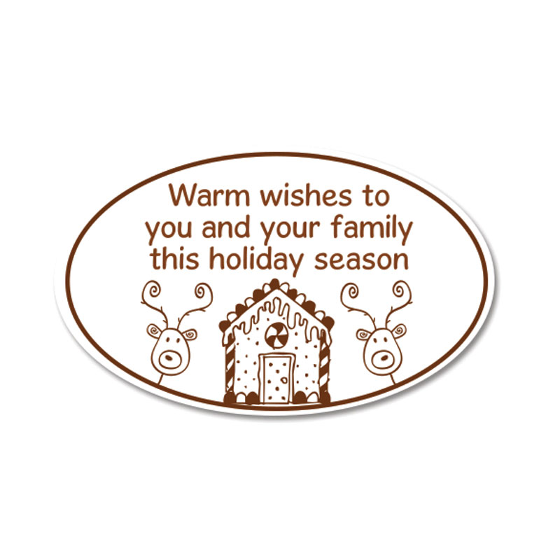 The lovely Warm Wishes holiday stamp will help create the perfect holiday greeting cards & crafts. Choose between 11 ink colors. Orders over $100 ship free!