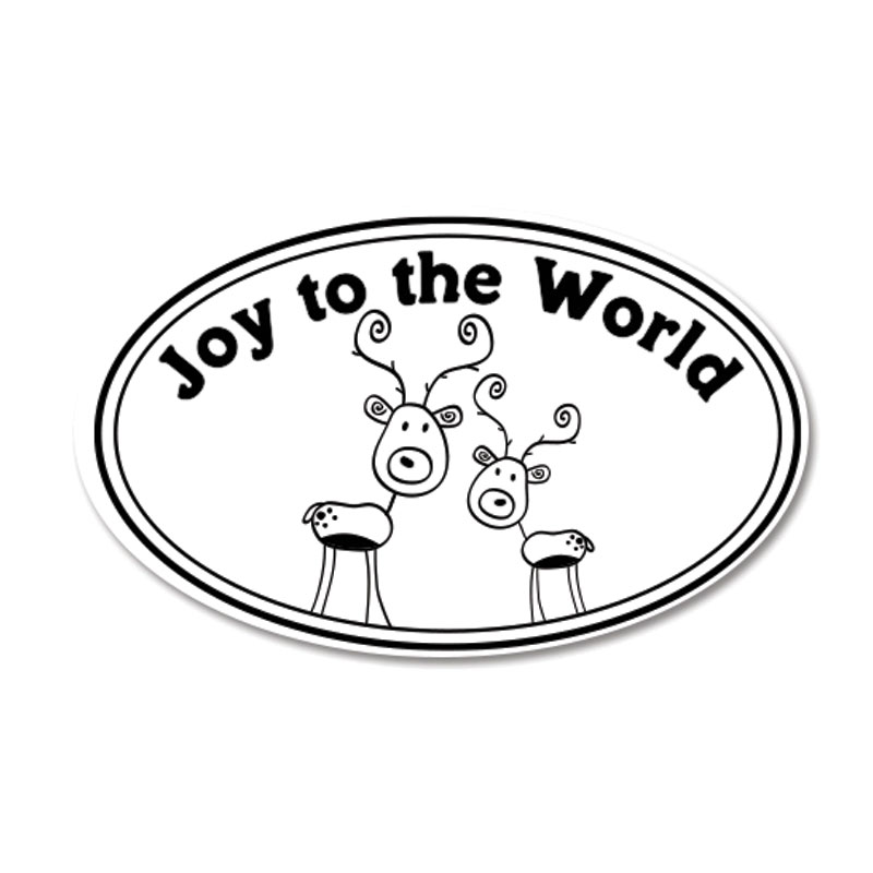 Design fun holiday cards & crafts with our self-inking oval Joy to the World stamp. Available in 11 ink bold colors options. Free shipping over $100!