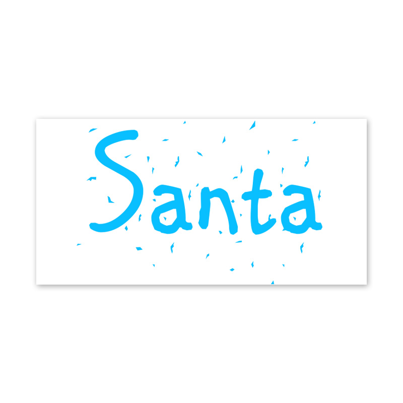 This Snowy Santa Signature self-inking stamp comes in 4 size options and is available in your choice of 11 ink colors. Orders over $75 ship free!