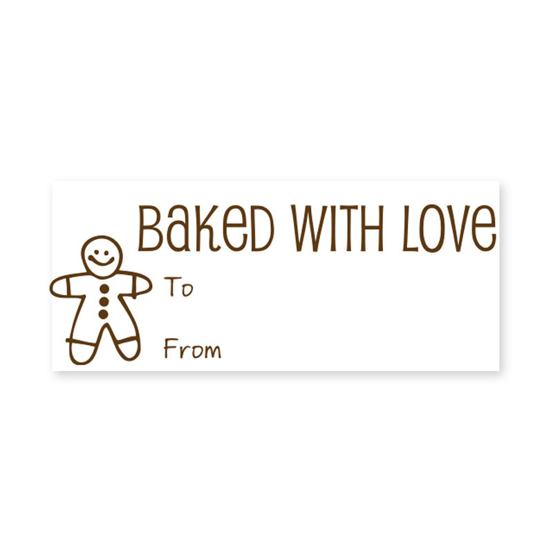 Add style to Your Holiday Projects with a self-inking Baked With Love rubber stamp. Available in 11 ink colors. Free shipping on orders over $75!