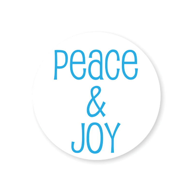 Have fun creating holiday cards & crafts with our awesome self-inking Peace and Joy holiday rubber stamp. Available in 11 ink colors. Free shipping over $75!