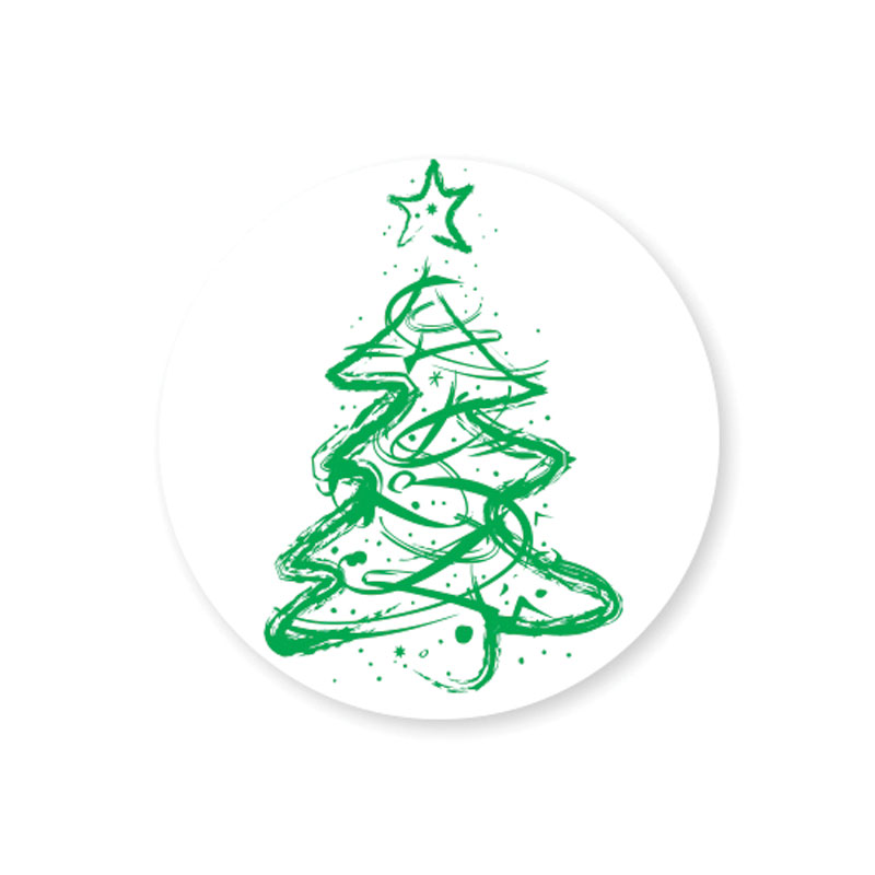 Create fun holiday cards, wrapping paper, gift tags and more w/ our self-inking brushed Christmas tree holiday rubber stamp. Comes in 11 ink colors & 4 sizes.