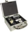 Secure your notary stamps, signature stamps, seals, CD's, DVD's,  IPODS, etc. in this sturdy metal box with combination lock.  We have  included foam that compresses easily and forms to the product that is  enclosed.  Locking case dimensions:  5-1/4"W x 6-1/