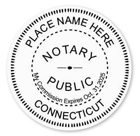 notary embossing expiration seal