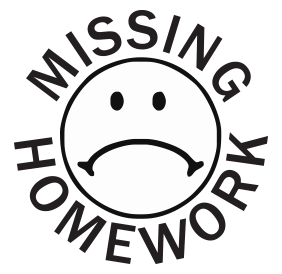 missing homework stamp