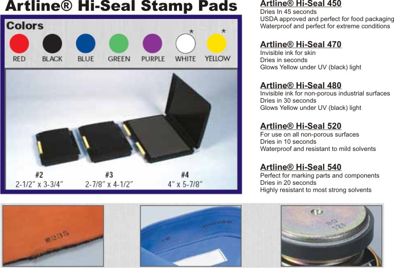 BLACK INK PAD Rubber Stamp Ink Pad Ink Pads Stamp Pad Ink Pad for